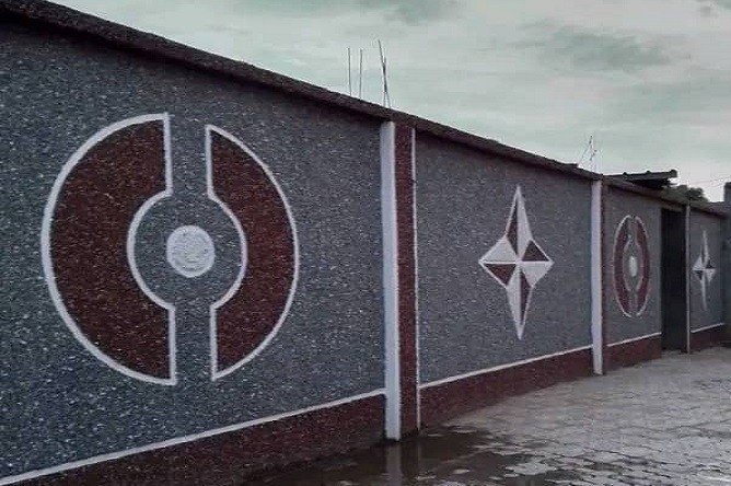 Résistance du revêtement mural en granulés décoratifs